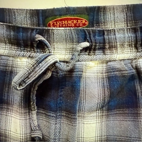 Flyshacker cabin jams flannel pjs lounge pants men’s size 3X tall plaid - Picture 4 of 6